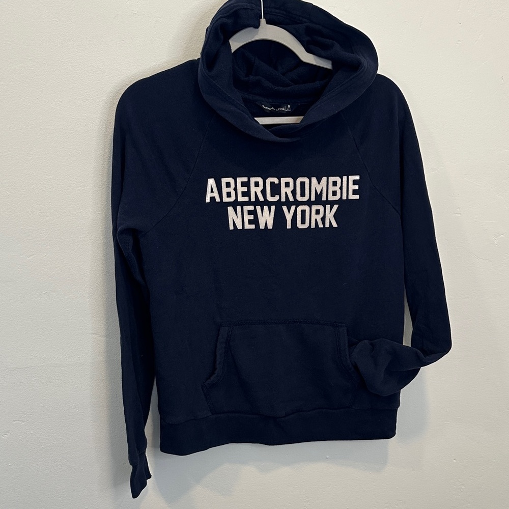 Y2K Abercrombie & Fitch Lightweight  Hoodie med